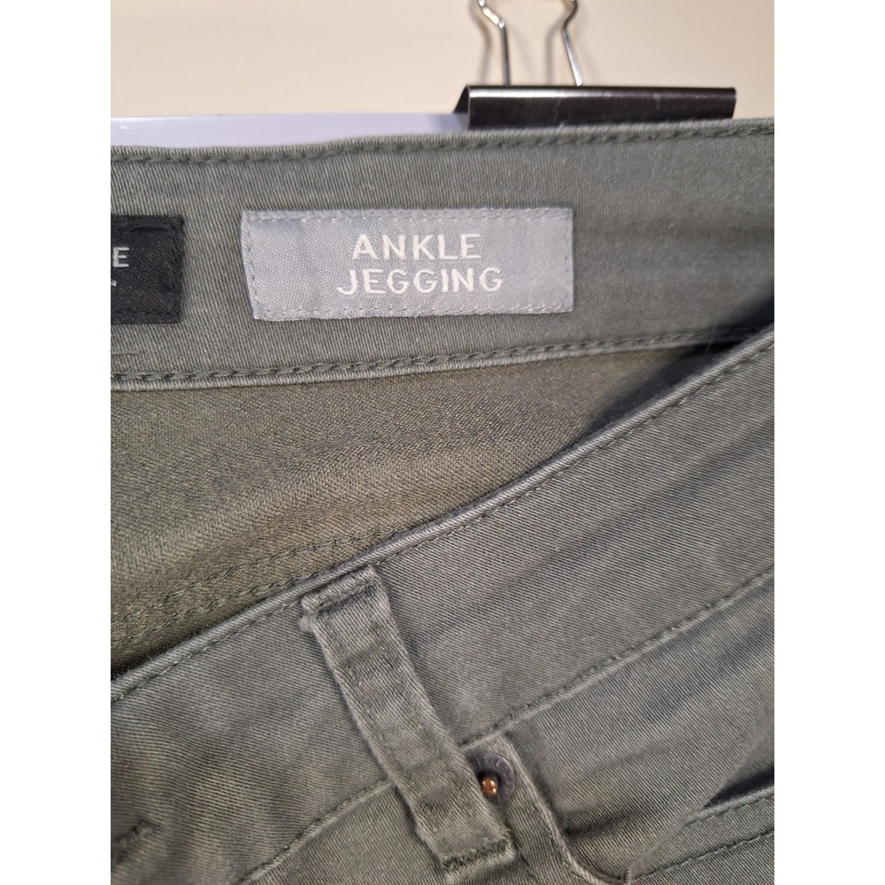 Aeropostale Womens Olive Green Ankle Jegging Skinny Pants Size 8 Reg - Picture 3 of 6
